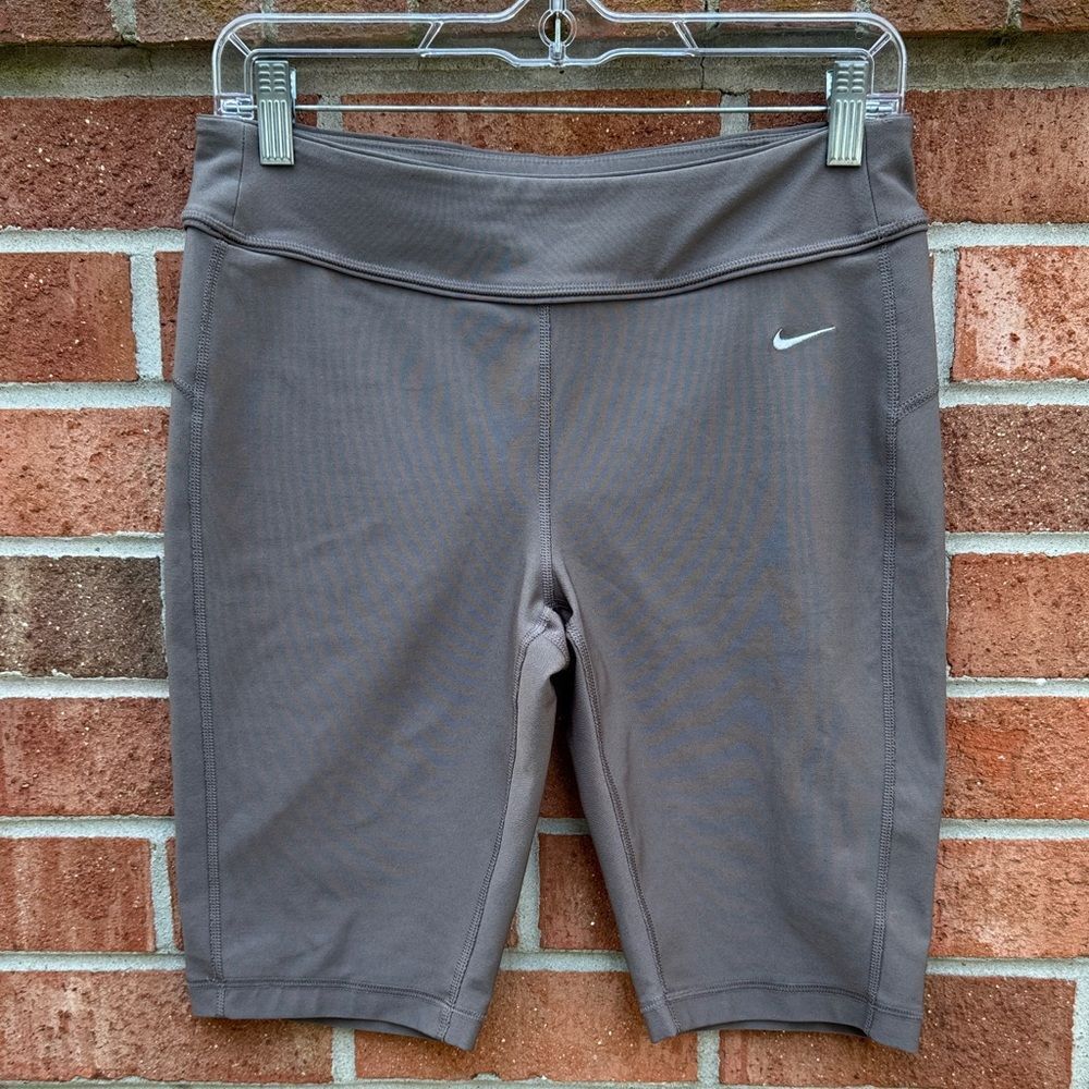 Nike Women's Taupe Bike Shorts